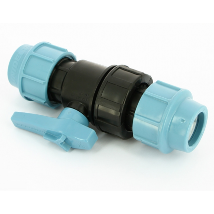 Кран шаровый компрессионный 20 UNIDELTA (1070020000001)