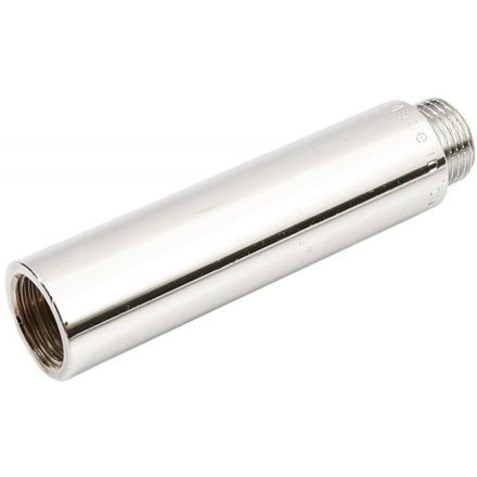 Удлинитель латунный 1/2"х100 мм с внутренней-наружной резьбой хром GENERAL FITINGS (2600D8B04B000A)