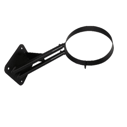 Хомут телескопический под тройник КПД ЧЕРНЫЙ