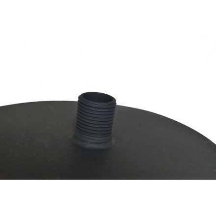 Заглушка с конденсатоотводом КПД ЧЕРНЫЙ