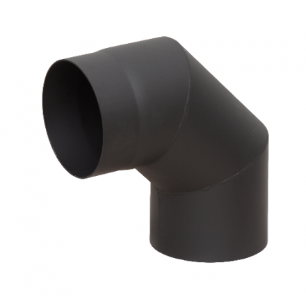 Отвод 90° КПД ЧЕРНЫЙ