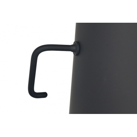 Труба с шибером 500 мм КПД ЧЕРНЫЙ