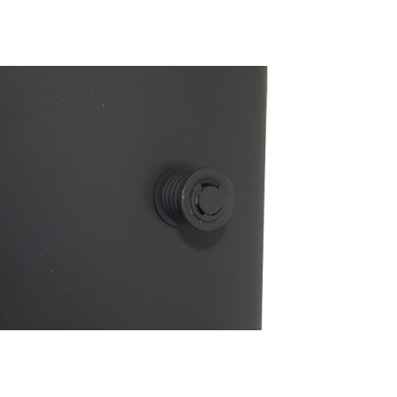 Труба с шибером 500 мм КПД ЧЕРНЫЙ