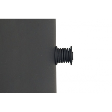 Труба с шибером 500 мм КПД ЧЕРНЫЙ