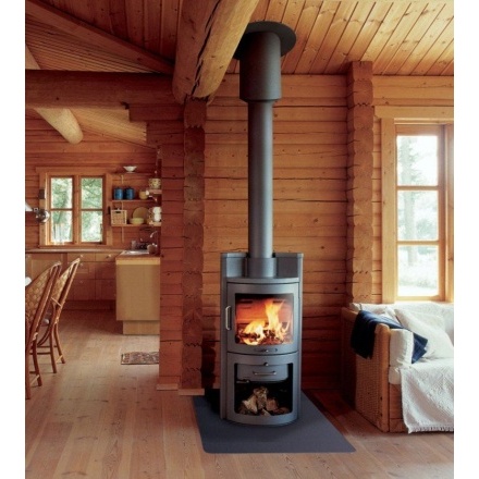 Лист под печь-камин LP12 КПД ЧЕРНЫЙ