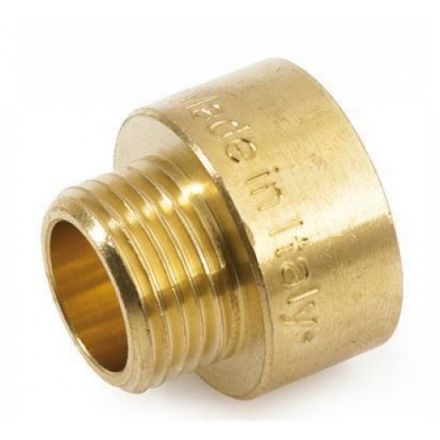 Футорка латунная 1/2"х1/4" с внутренней-наружной резьбой GENERAL FITTINGS (260045R040200A)
