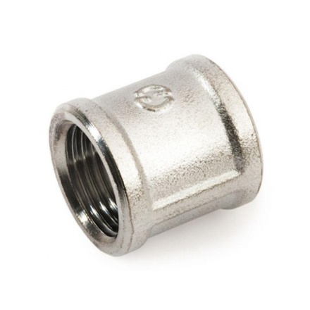 Муфта латунная 1/2" с внутренней резьбой хром GENERAL FITTINGS (260046B040400A)