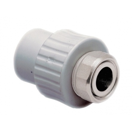 Муфта ПП с накидной гайкой РосТурПласт