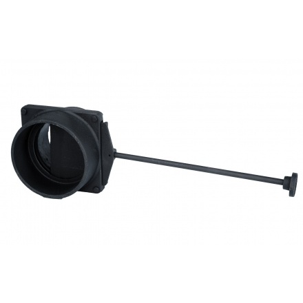 Блок шиберный ШБ-130 крашенный