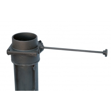 Блок шиберный ШБ-130 крашенный