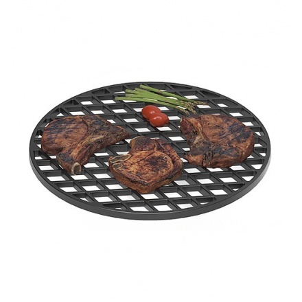 Решетка чугунная круглая СТЕЙК 450 мм