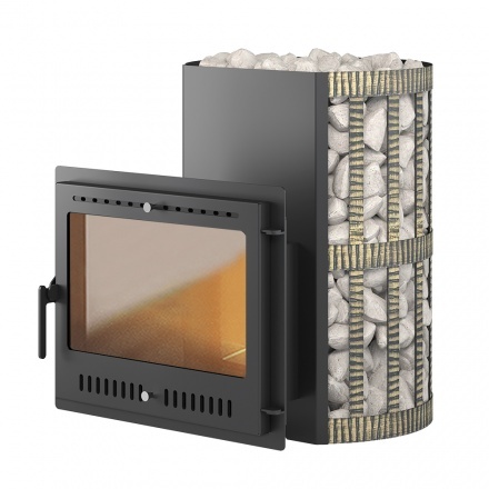 Печь ВЕЗУВИЙ Скиф Ковка 22 Панорама "М" 2022