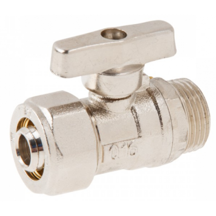 Кран шаровой 16(2.0)х(М20х1.5) для AVE134 AV ENGINEERING (AVE155014)