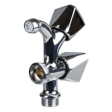 Кран водоразборный садовый 1/2"х3/4" AV Engineering (AVE167001)