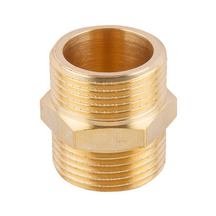 Ниппель латунный наружная-наружная 1" AV ENGINEERING (AVE303003)