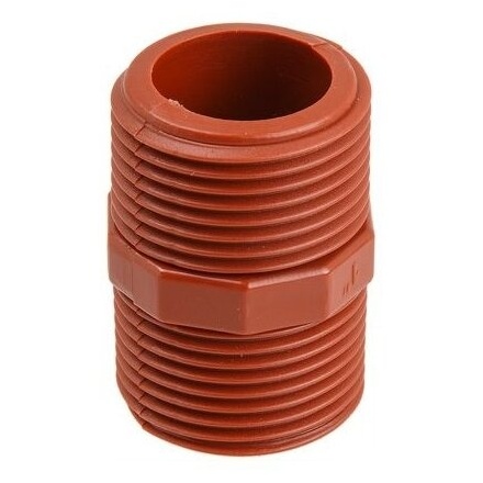 Ниппель ПП 1/2" с наружной резьбой AV ENGINEERING (AVE159009)