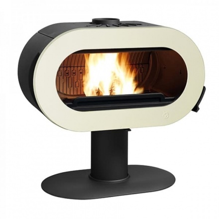 Печь-камин Invicta Fifty Sur Pied Ivoire