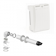 Дымоход Krats для конденсационных котлов + стабилизатор Teplocom ST-555