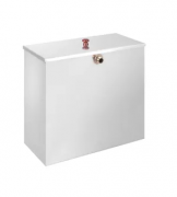 Бак Везувий нержавеющий 110 л (под контур) прямоугольный (AISI 439)