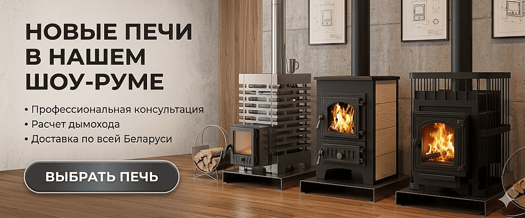 Новые печи в шоу-руме