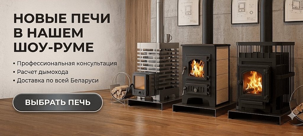 Новые печи в шоу-руме