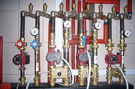 Насосная группа с насосом