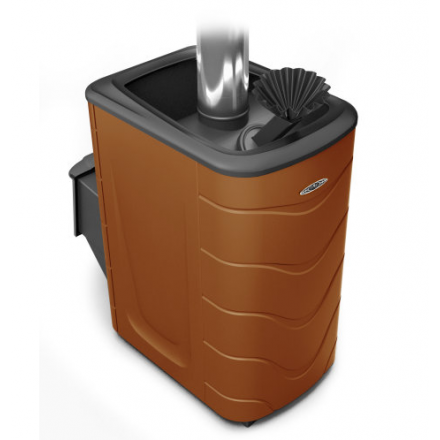 Печь для бани Термофор Гейзер Супер Inox ДА ЗК терракота