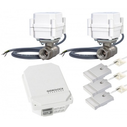 Система защиты от протечек Gidrolock Standard G-LocK 1/2" Система защиты от протечек Gidrolock Standard G-LocK 1/2"