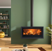 Настенная печь-камин Denia Panoramic Wall