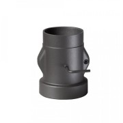 Стартовый дымоход ProMetall 115-136 разборный с шибером