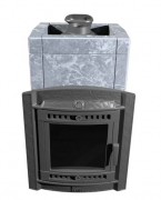 Печь банная ProMetall Атмосфера XL+ в облицовке Талькохлорит