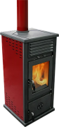 Печь-камин MBS Thermo Vesta Plus красная