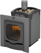 Печь для бани Теплодар Былина 12 Ч Панорама (1.2) (без дверцы)