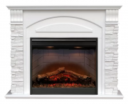 Каминокомплект Alioth New MB/JUP/SYM26 с электрокамином Dimplex DF2608-INT Symphony 26