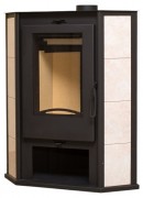 Печь-камин Мета-Бел АОТ 7.0 в модификации Ритм L+ (с плитой)