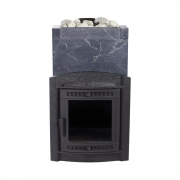 Печь банная ProMetall Атмосфера XL в облицовке Талькохлорит