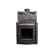 Печь банная ProMetall Атмосфера L в облицовке Амфиболит