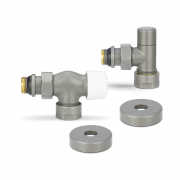 Комплект термостатический осевой с запорным клапаном Varmega №3 VMDV12