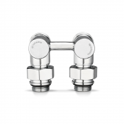 Узел нижнего подключения угловой Varmega VMDV20 1/2"х3/4"EK НР