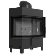 Каминная топка Kratki LUCY/14/L/NEW/BLACK