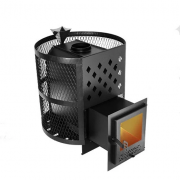 Банная печь Пегас Тайга-14 со стеклом сет.кожух ЗК