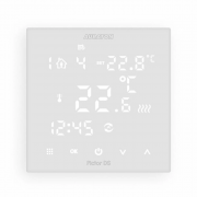 Проводной недельный регулятор температуры Auraton PICTOR DS (белый)