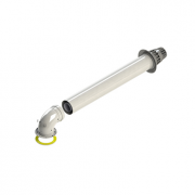 Газоотвод коаксиальный Protherm 60/100, 750 мм с рев.отверстием