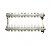 Коллекторная группа в сборе с термостатическими и запорными клапанами ONDO