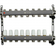Коллекторная группа в сборе с термостатическими и запорными клапанами ONDO