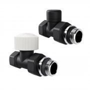 Комплект радиаторный Royal Thermo прямой 1/2" черный