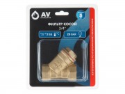 Фильтр косой латунный 3/4" AV ENGINEERING (AVE3680134)