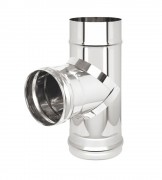 Тройник 90 Везувий 0,8 мм (AISI 304 0,8)