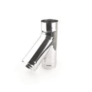 Тройник 45 Везувий 0,8 мм AISI (304 0,8)