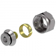 Фитинг коллекторный Royal Thermo 16х2,0 мм евроконус, 3/4"